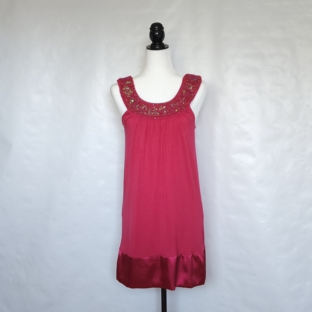 Candy Couture Sequined Sleeveless Tunic